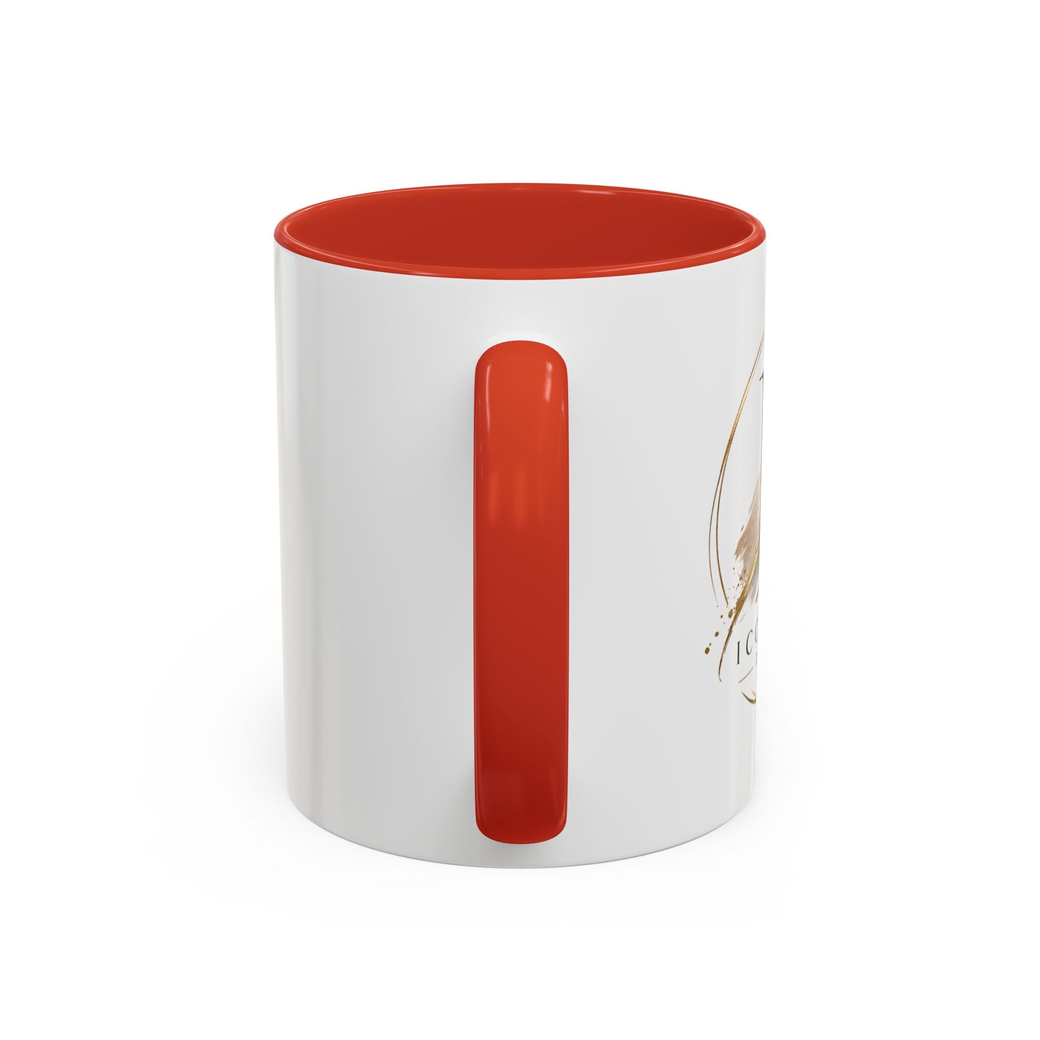 Custom Accent Coffee Mug — Ceramic Mug (11/15oz)