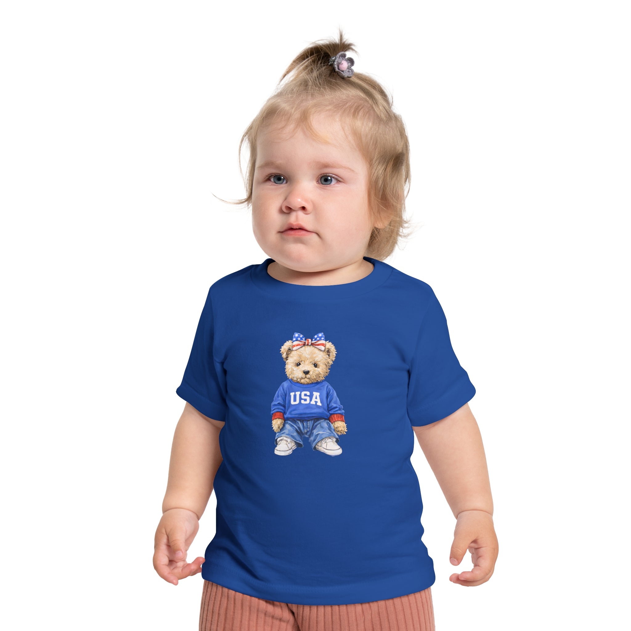 Baby Short Sleeve USA T-Shirt
