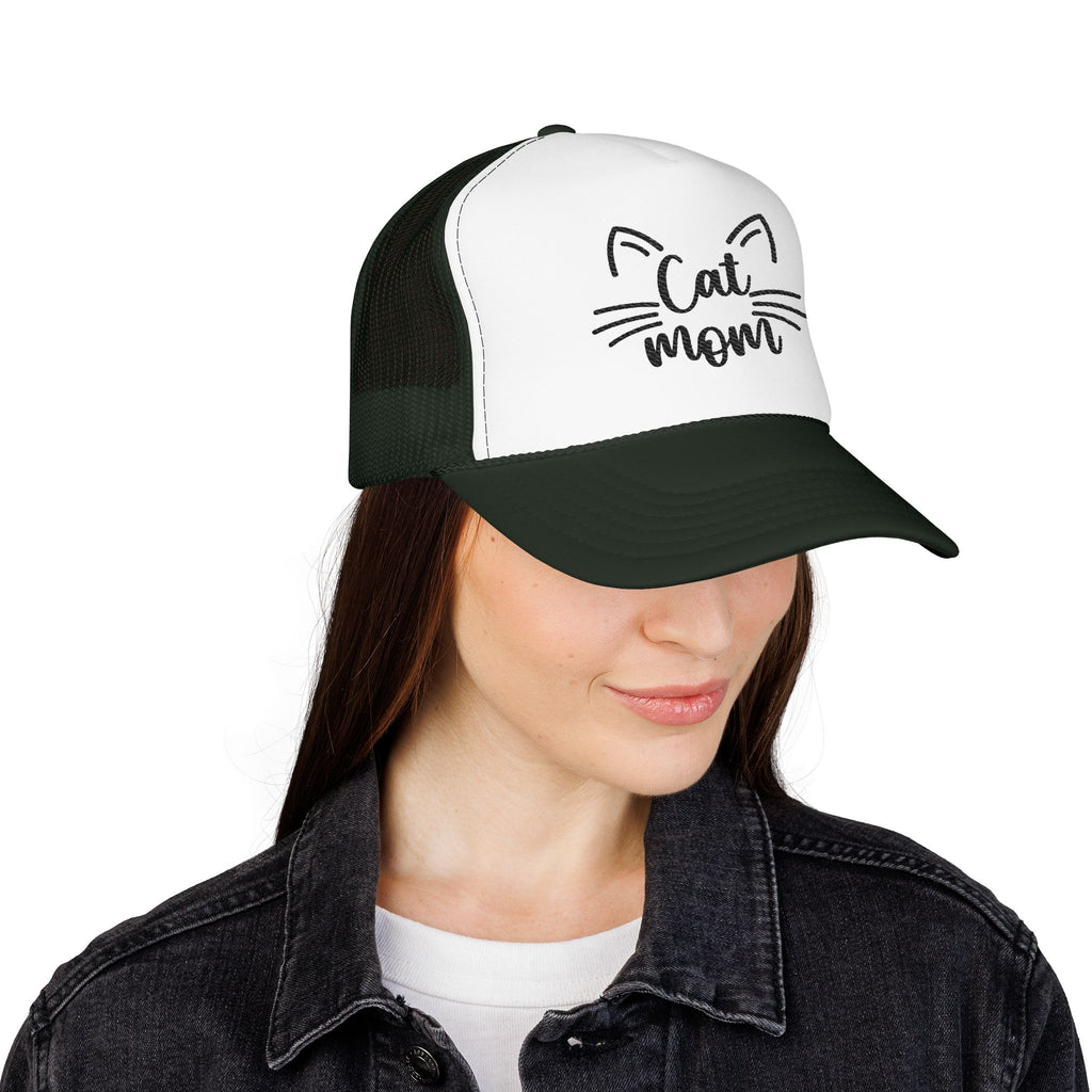 Cat Mom Foam Trucker Hat