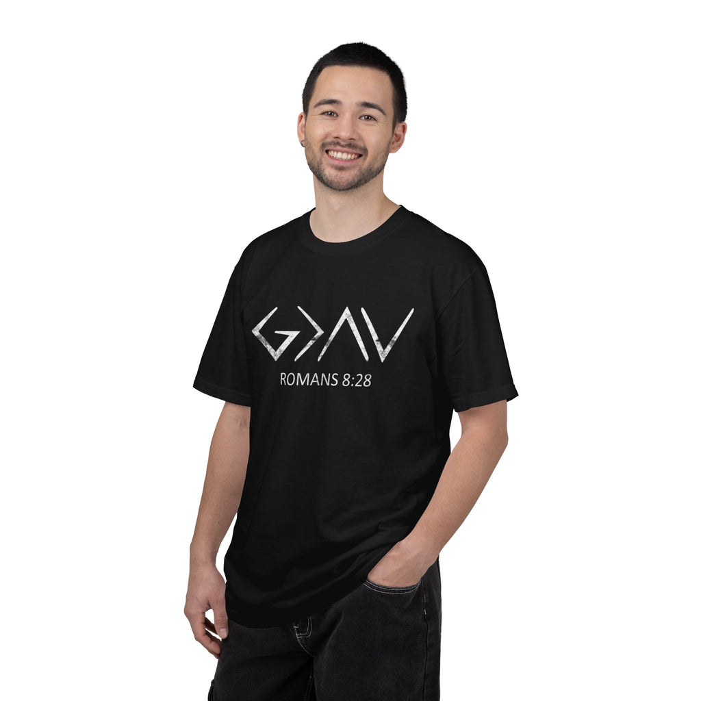Romans 8:28 Comfort Colors Tee