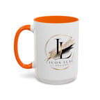 Custom Accent Coffee Mug — Ceramic Mug (11/15oz)