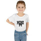 Mini Baby Bodysuit — "MINI" Bow Infant Onesie
