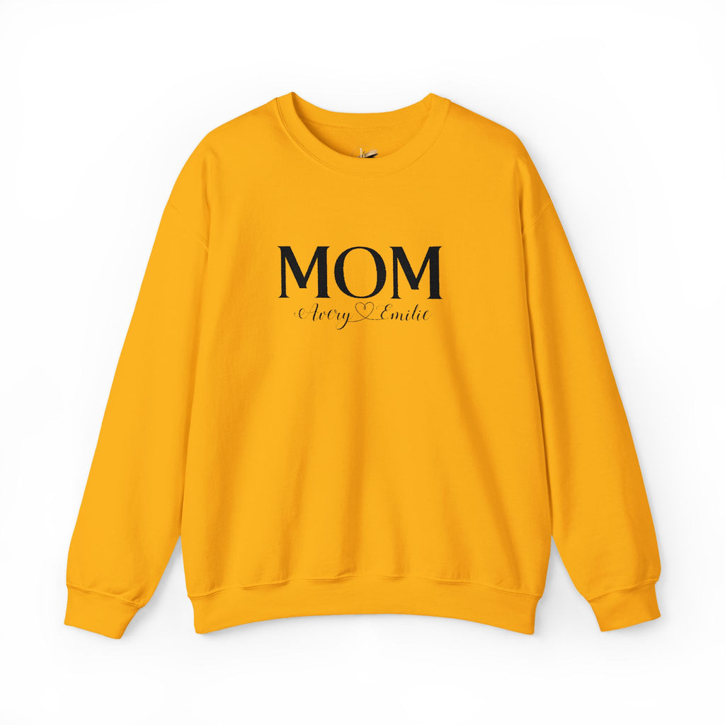 Custom Mom with Kids Names Sweatshirt