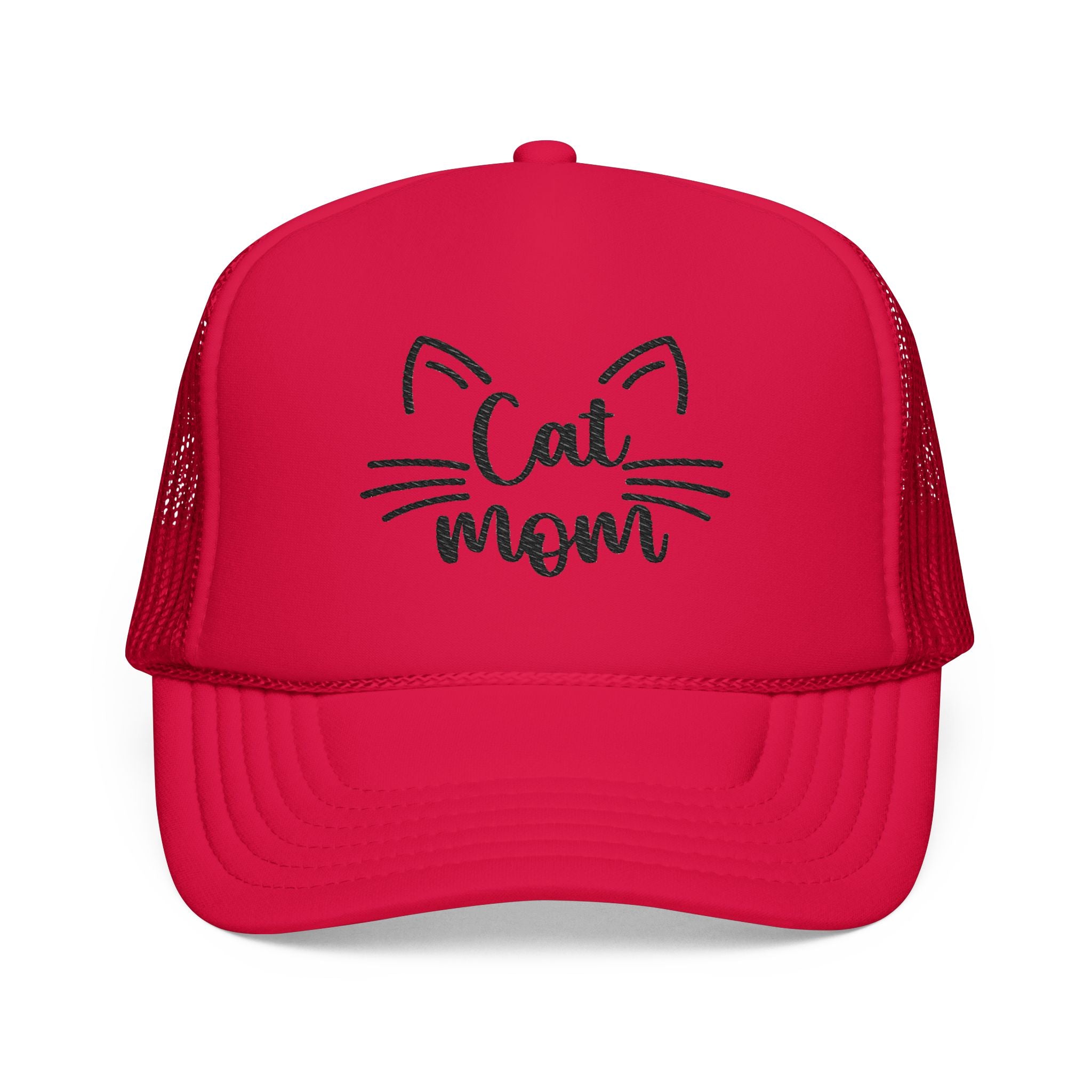 Cat Mom Foam Trucker Hat