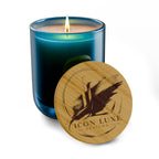 Custom Engraved Bamboo Lid Soy Candle - 14oz Scented Candle